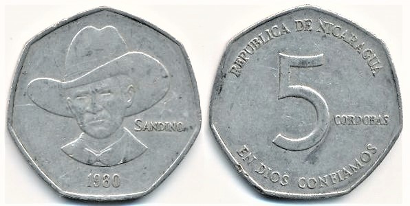 5 córdobas