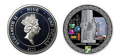 1 dollar (55th anniversary Kirovo-Chepetsk)