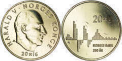 20 kroner (Bicentennial of Norges Bank)