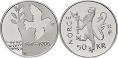 50 kroner (50th Anniversary of the End of World War II)