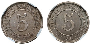 5 centimes (Le Nickel)