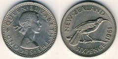 6 pence (Elizabeth II)