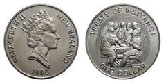 1 dollar (150th anniversary of the Treaty of Waitangi)