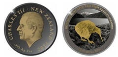 2 dollars (Big spotted kiwi)