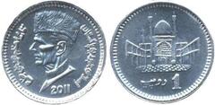 1 rupee (Muhammad Ali Jinnah)