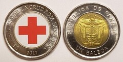 1 balboa (Centenario de la Cruz Roja Panameña)