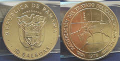 10 balboas (Ratification of the Panama Canal Treaty)