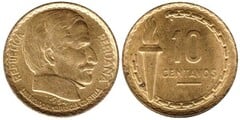 10 centavos (100 Años de Abolición de la Esclavitud en Perú por el Presidente Ramón Castilla)