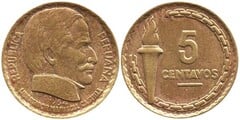 5 centavos (100 Años de Abolición de la Esclavitud en Perú por el Presidente Ramón Castilla)