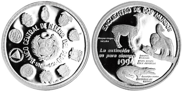 1 nuevo sol (II Iberoamerican Series)