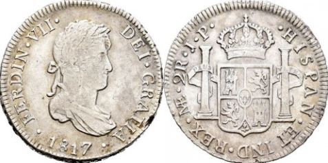 2 reales (Ferdinand VII)