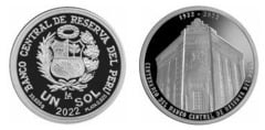 1 sol (Centennial of the Central Reserve Bank of Peru)