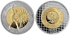 10 zlotych (Copa Mundial de la FIFA -Alemania 2006)