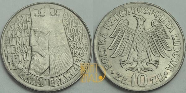 10 zlotych (Kazimierz Wielki)