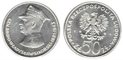 50 zlotych (General Wladyslaw Sikorski)