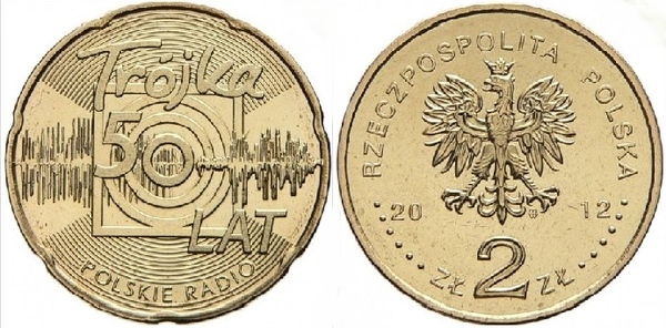 2 zlote (50th Anniversary of Radio Trójka)