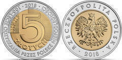 5 zlotych (Centennial of Independence)