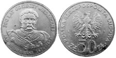 50 zlotych (Rey Juan III Sobieski)