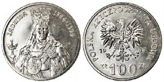 100 zlotich (Queen Jadwiga)