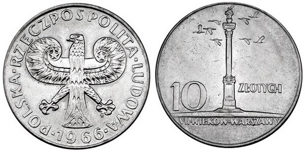 10 zlotych (200th Anniversary of the Warsaw Mint)