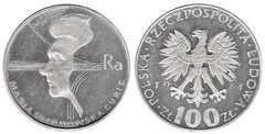 100 zlotych (Maria Sklodowska-Curie)