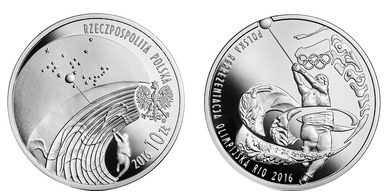 10 zlotys (Polish Olympic Team - Rio de Janeiro 2016)