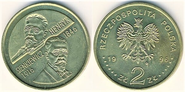 2 zlote (Henryk Sienkiewicz)