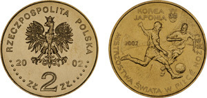 2 zlote (Korea/Japan)