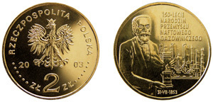 2 zlote (Anniversary of the oil and gas industry)