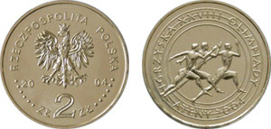 2 zlote (Athens 2004 Olympic Games)