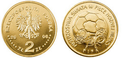 2 zlote (Mistrzostwa Świata w Piłce Nożnej Niemcy 2006)
