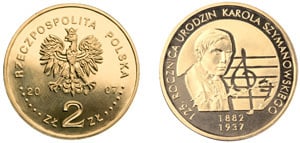 2 zlote (Karola Szymanowskiego)