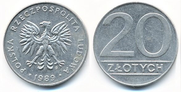 20 zlotych