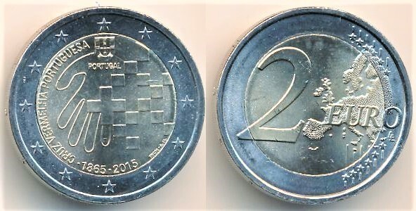 2 euro (150th Anniversary of the Portuguese Red Cross)