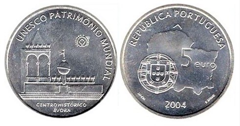 5 euro (Historic Center of Évora)