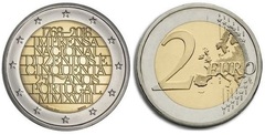 2 euro (250 Aniversario de la Oficina Nacional de Imprenta)