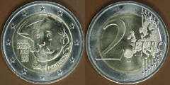 2 euro (150 Aniversario del Nacimiento de Raul Brandão)
