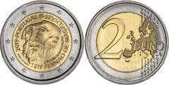 2 euro (500th Anniversary of Magellan's Circumnavigation)