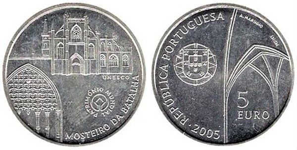 5 euro (Batalha Monastery)