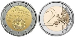 2 euro (75 Aniversario de la ONU)