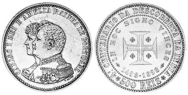 500 reis  (400th Anniversary of the Discovery of India)