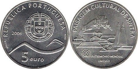 5 euro (UNESCO - Cultural Preservation of the Sintra Landscape)