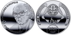 2,50 euro (15 Aniversario Premio Nobel de José Saramago)