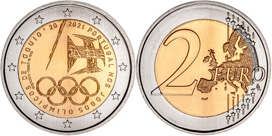 2 euro (XXXII Juegos Olímpicos - Tokyo 2020)