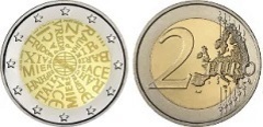 2 euro (Paz entre las Naciones)