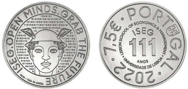 7,50 euro (111 Aniversario de ISEG)