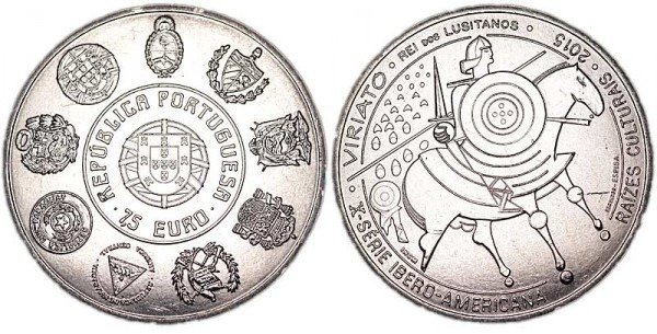 7,50 euro (Iberoamerican Series, Cultural Roots - Viriato)