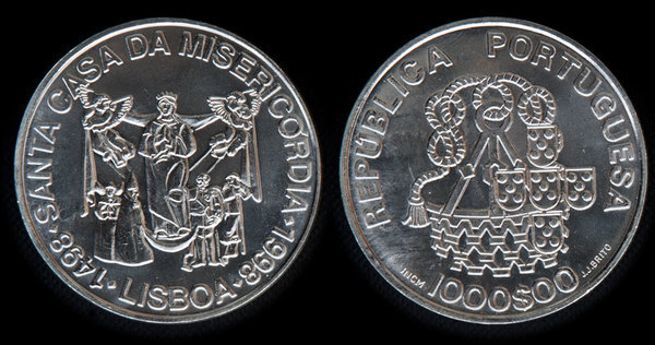 1.000 Escudos (500 Years of the Santa Casa da Misericórdia de Lisboa)