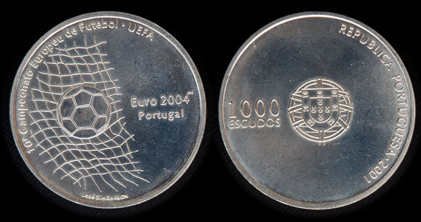 1.000 Escudos (10th European Football Championship UEFA - EURO 2004)