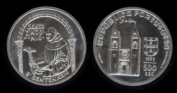 500 Escudos (VIII Centenary of the Birth of Santo António)